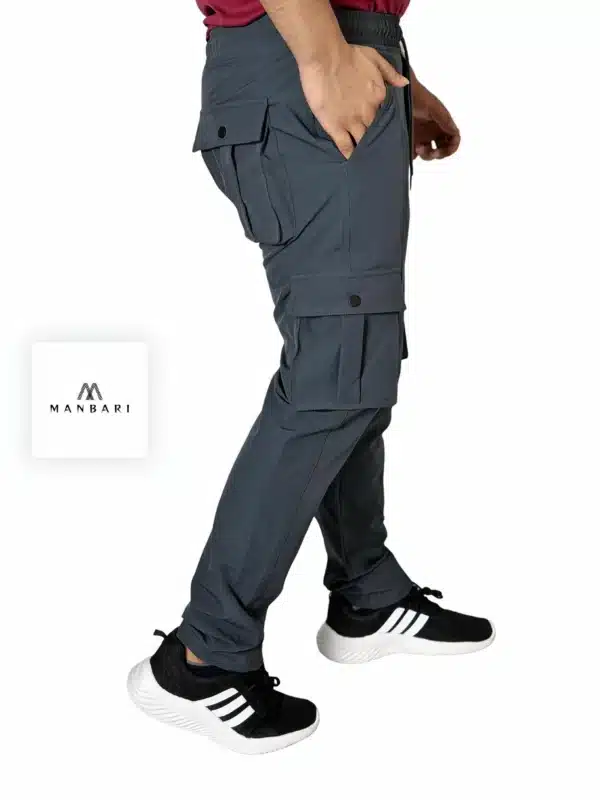 Summer China Dube Fabric Cargo Trousers - Image 3