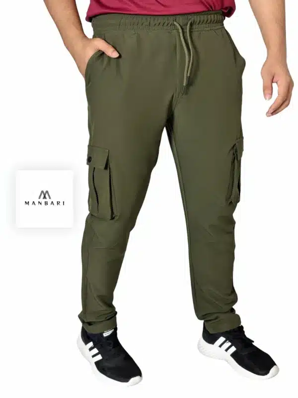 Summer China Dube Fabric Cargo Trousers - Image 4