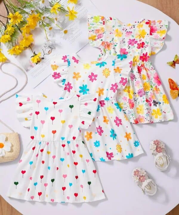 FloralBloom 3-Pack Combo Dresses ৩ পিসের কম্বো